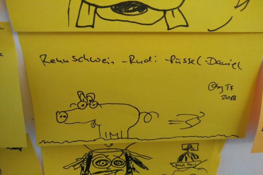 Rennschwein Rudi-Rüssel-Daniel