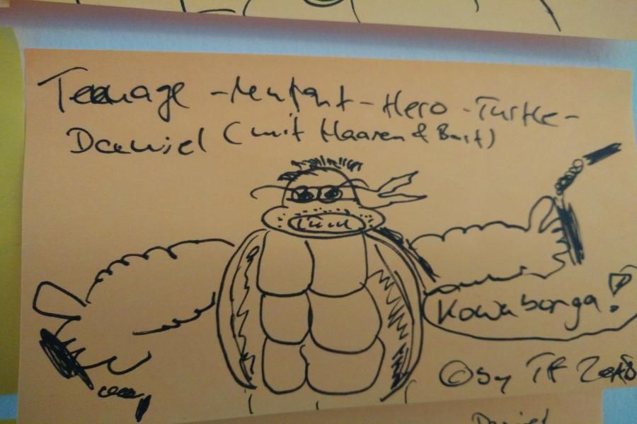 Teenage Mutant Hero Turtle Daniel