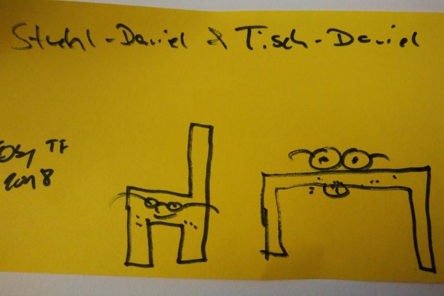Stuhl-Daniel & Tisch-Daniel