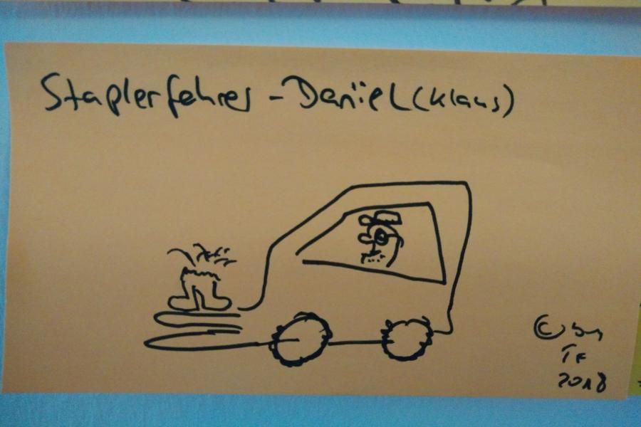 Staplerfahrer-Daniel