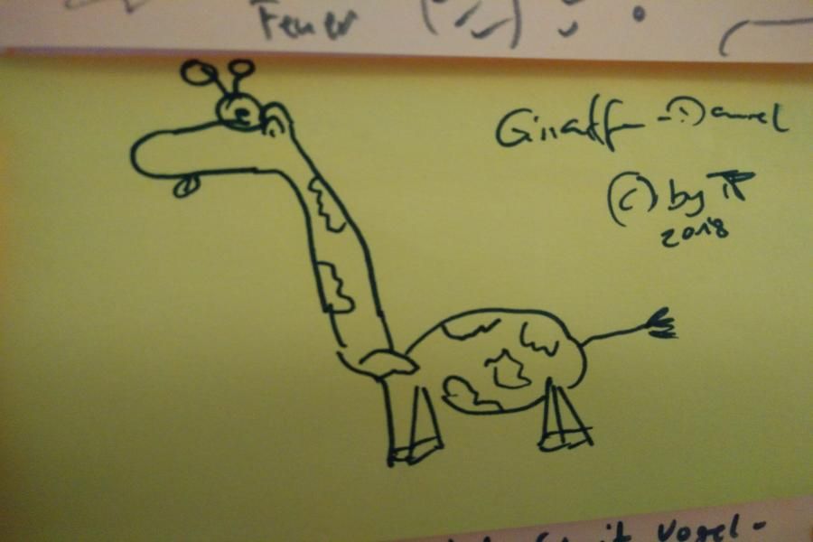 Giraffen-Daniel